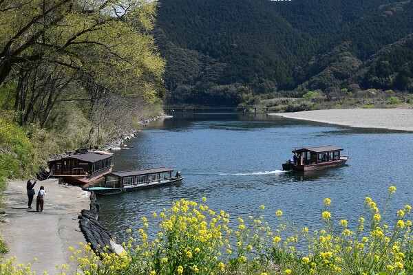 春 乗り場の景色 春 乗り場の景色